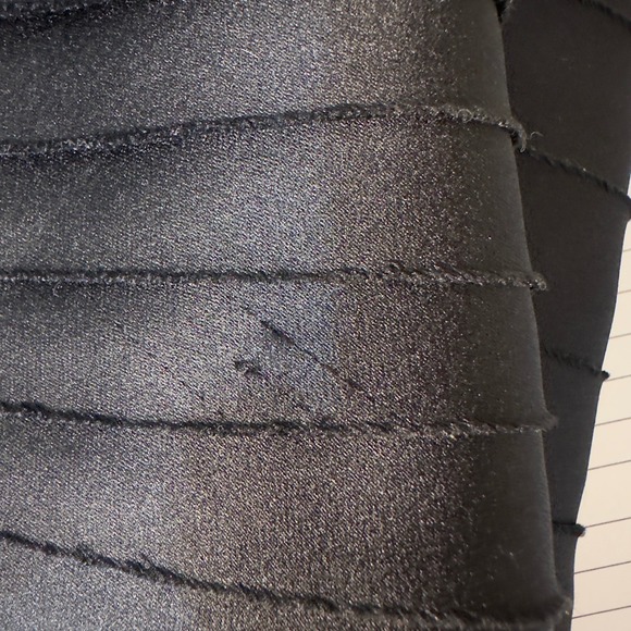 JS Collections Black Textured Banded Skirt Party Special Occasion Elegant 6 - Picture 6 of 6